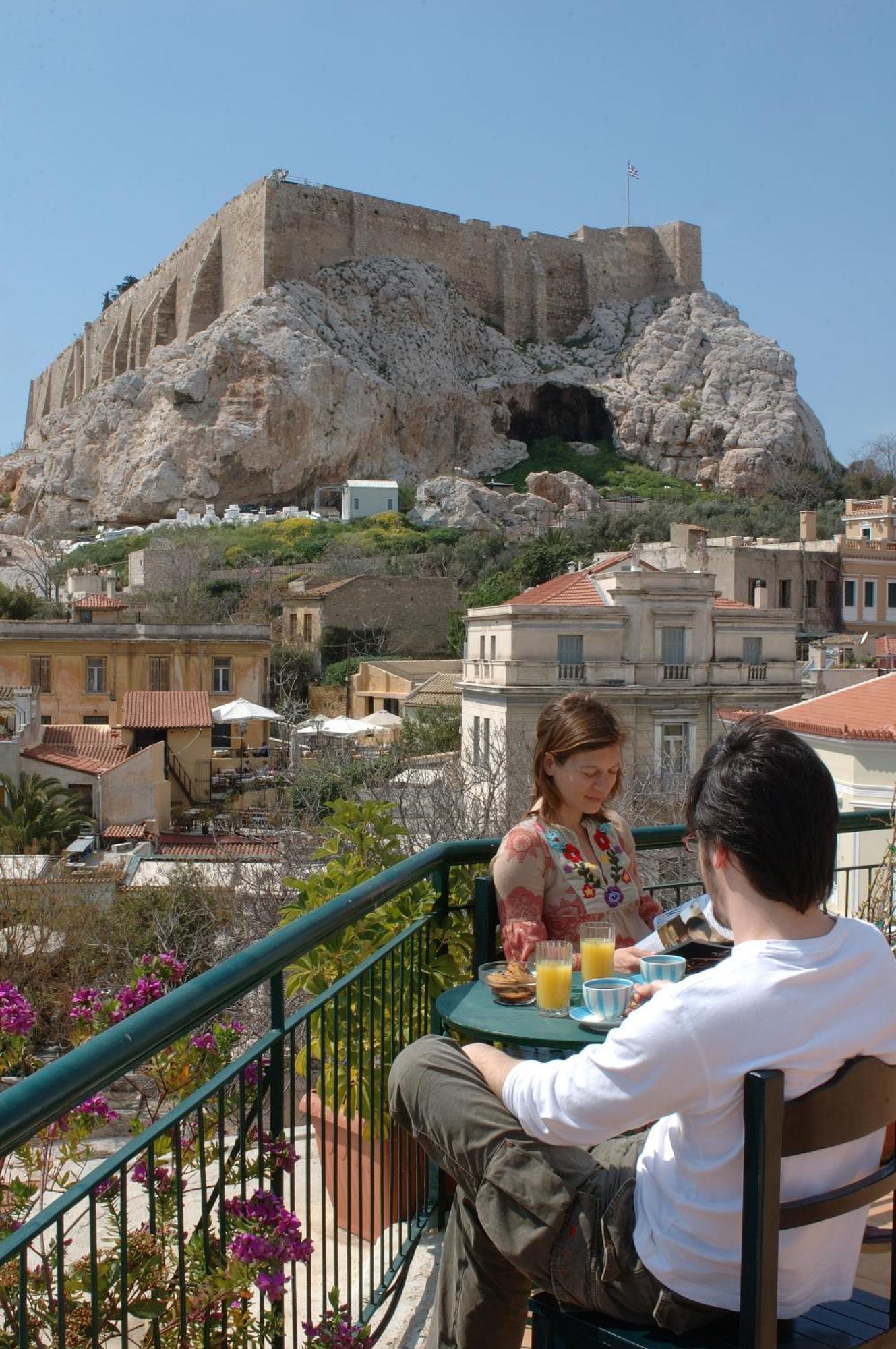 Phaedra Hotel Athen Exterior foto