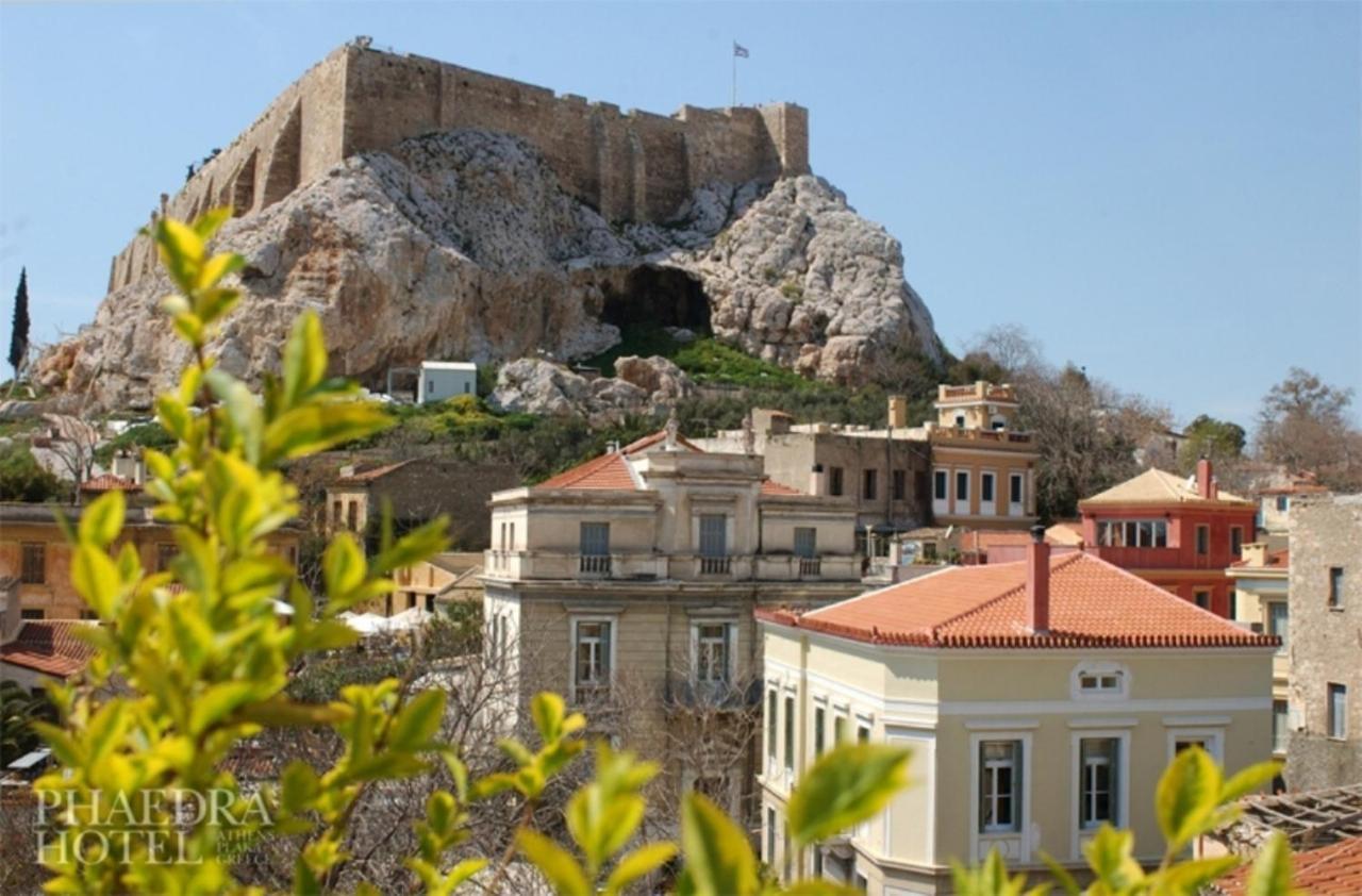 Phaedra Hotel Athen Exterior foto